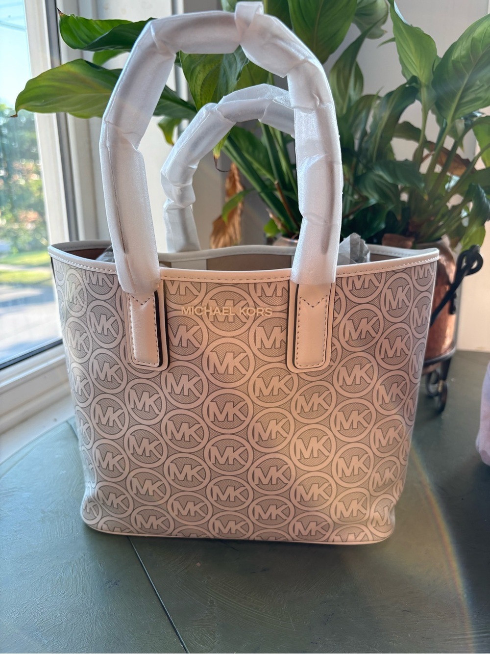 Michael Kors MK Logo Mini Tote